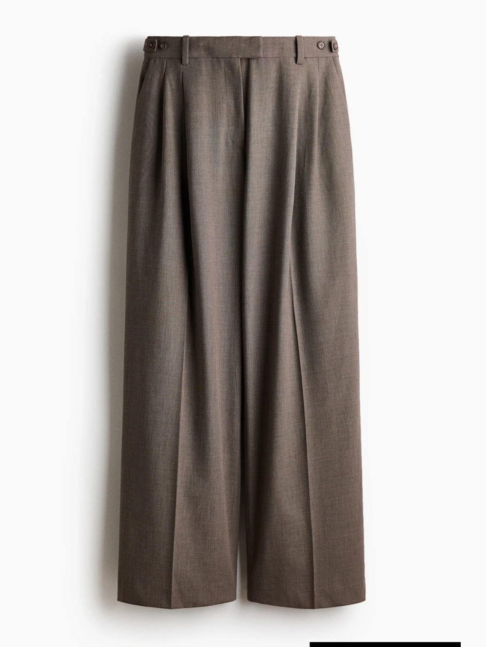 H&M Gray Wide Leg Dress Pants